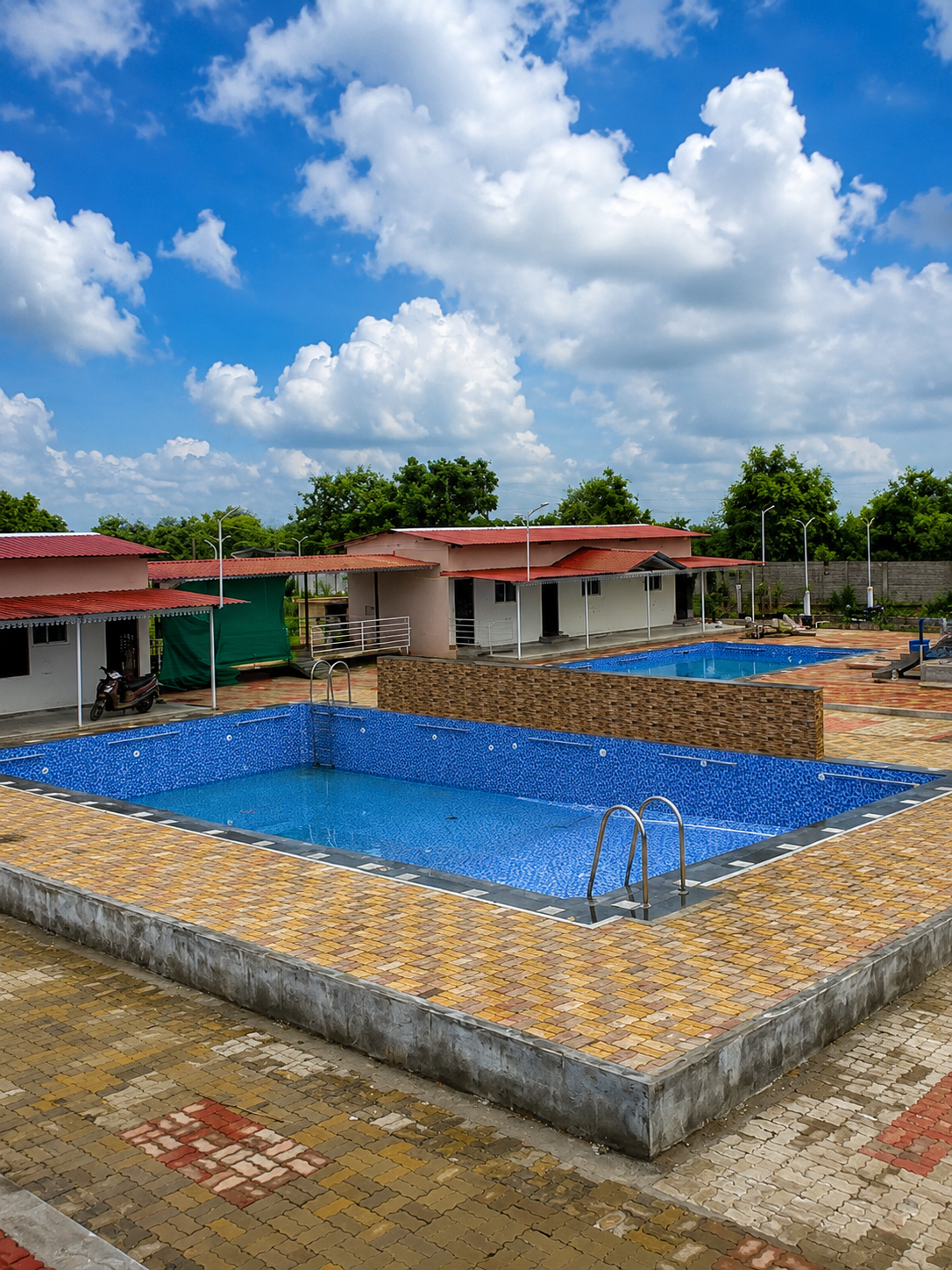 Farmhouse pool